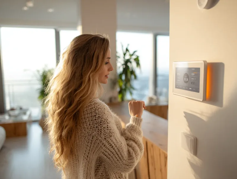 Smart home integration with Home Assistant dashboard